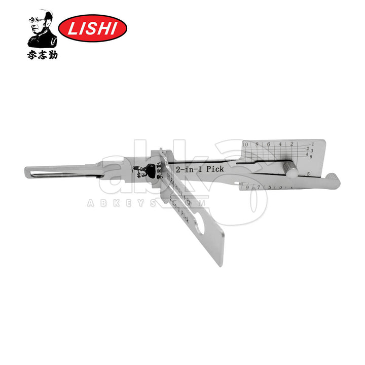 Original Lishi HU64 + 8910 V4 With CutOut 3-in-1 Pick & Decoder for Mercedes 2022 + Lishi Tool Anti