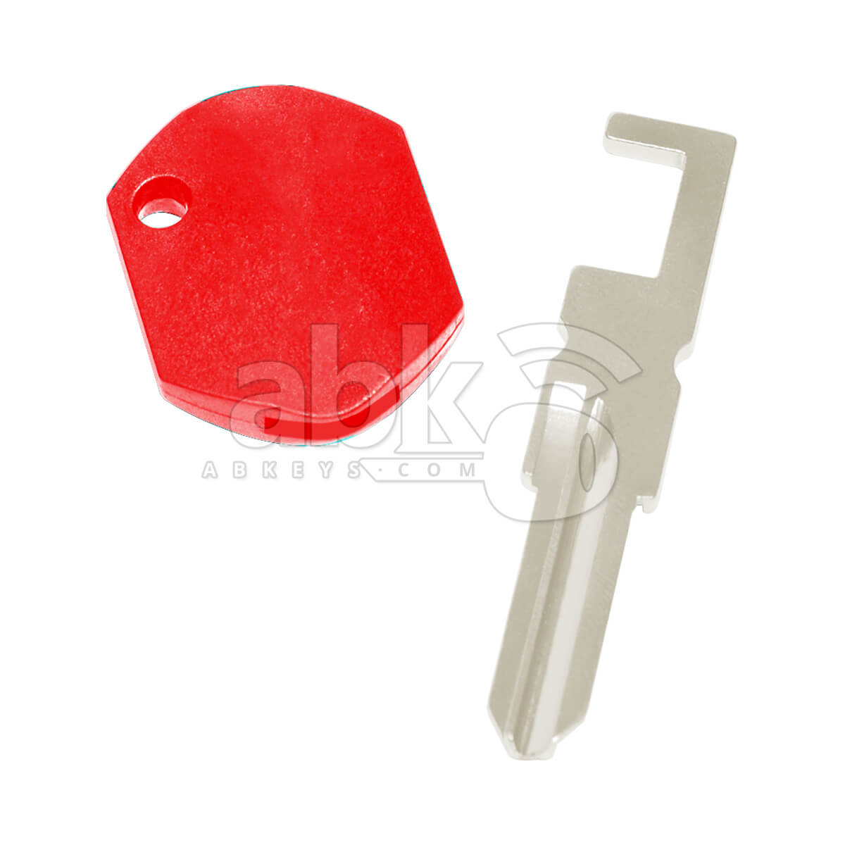 Key For KTM Piaggio Motorcycle Chip Less Key ZD23R Red ABK-576 |ABKEYS