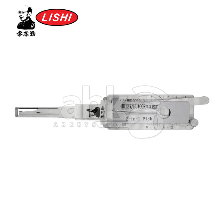 Original Lishi HU100R V3 2-in-1 Pick & Decoder for Bmw Lishi Tool Extended (Long) Anti Glare