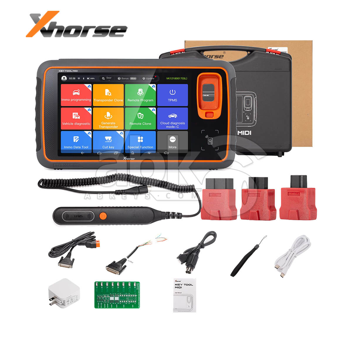 Xhorse Key Tool MIDI Basic Version XDKMD0EN All in One Programmer Supports IMMO   TPMS