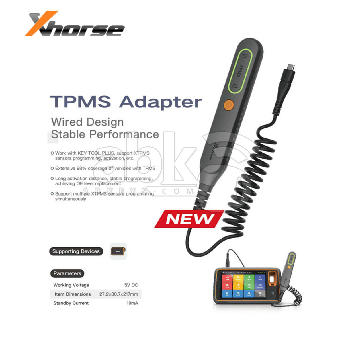 Xhorse Key Tool MIDI Advanced Version XDKMD0EN All in One Programmer Supports IMMO   TPMS