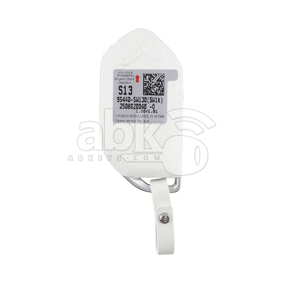 Genuine Kia PV5 2026+ Smart Key, 4Buttons 95440 SW130 433MHz, TQ8 FOB 4F61M44 White