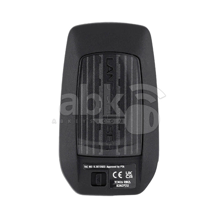Genuine Toyota Land Cruiser Prado 2024-2026 Smart Key, 3Buttons 8990H-60740 433MHz, B3N2P2U P1 B9
