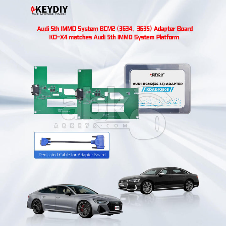 KeyDiy Audi BCM2 Solder Free Adapter for Audi 5th IMMO System BCM2 used for KD-X4 (3634 3635) KDADP2505 KDADP2505