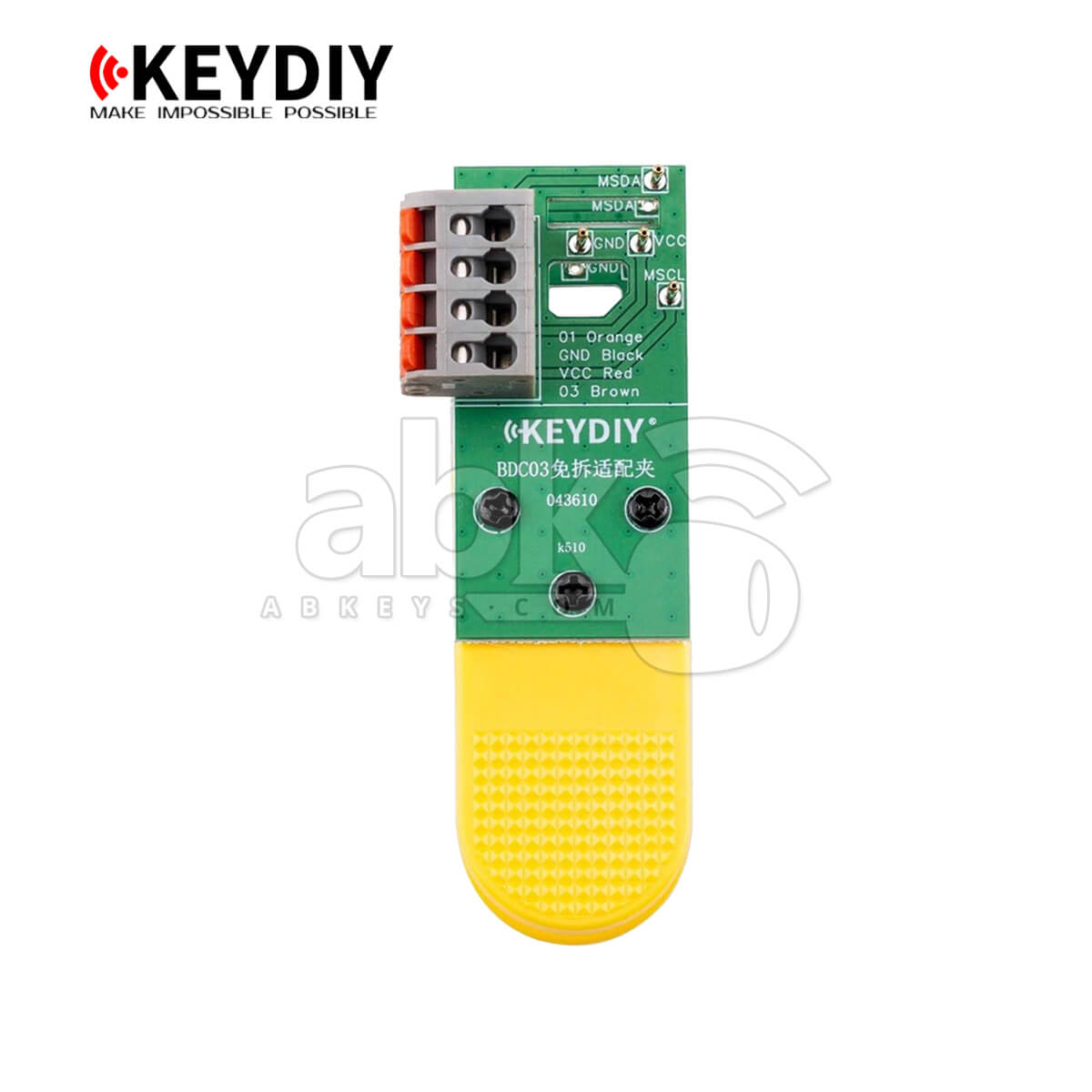 KeyDiy BMW BDC3 Specific Dismantling-free Clip Adapter for KD-X4, KD-MAX and Other BDC3 Devices HKSK478