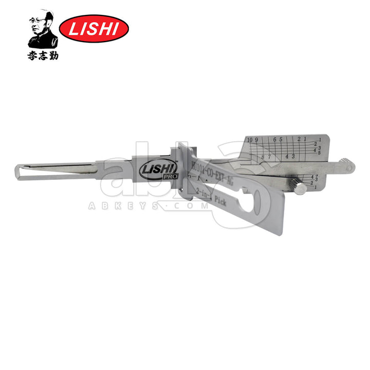 Original Lishi HU101-CO-EXT Extra Long with CutOut 3-in-1 Pick & Decoder for Land Rover 2024+ Lishi Tool Anti Glare