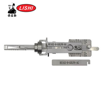 Original Lishi HU162-9-GOLF8-AG 9Cut 2-in-1 Pick & Decoder for VW 2022+ With Concealed Door Handle Lishi Tool