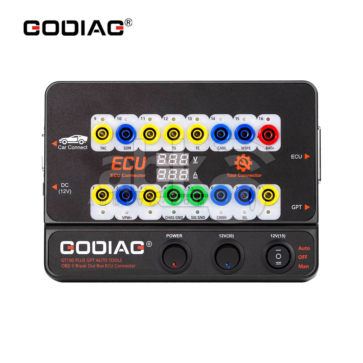 GODIAG GT100 PLUS GPT ENET DOIP 24V 12V Ferramentas Automáticas Caixa de Ruptura OBDII Conector ECU Leitura Escrita ECU