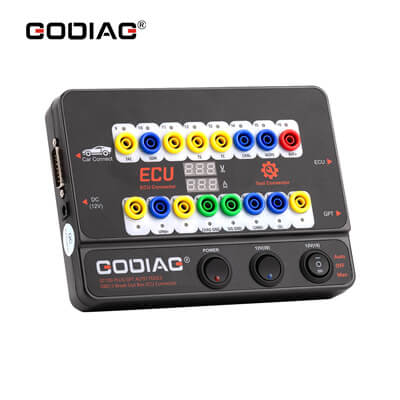 GODIAG GT100 PLUS GPT ENET DOIP 24V-12V Автоматические Инструменты Коммутационная Коробка OBDII Разъем ECU Чтение Запись ECU