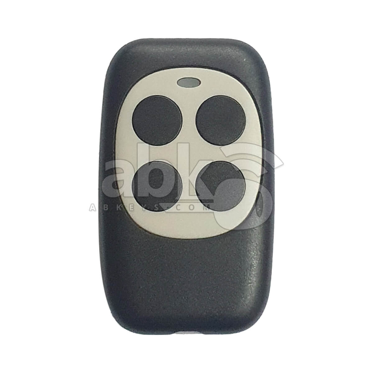 Universal Rolling Code & Fixed Code Remote With 4Buttons 433MHz Grey - ABK-634-GRAY - ABKEYS.COM