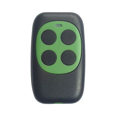 Universal Rolling Code & Fixed Code Remote With 4Buttons 433MHz Green