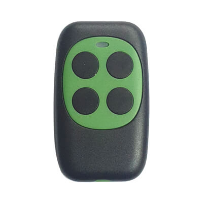 Universal Rolling Code & Fixed Code Remote With 4Buttons 433MHz Green - ABK-634-GREEN - ABKEYS.COM