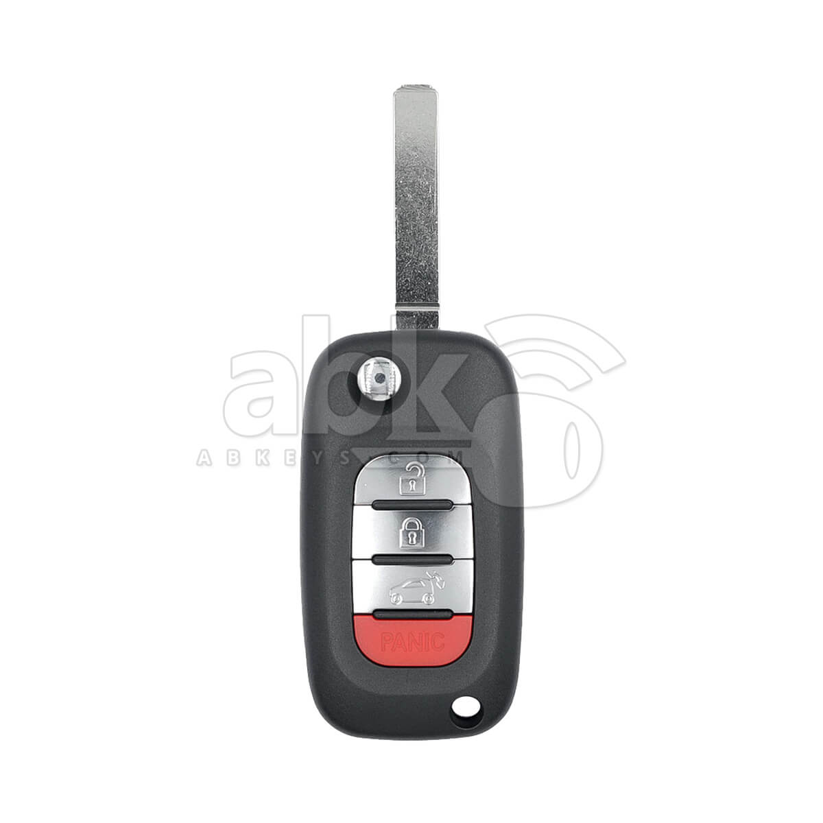 Smart ForTwo ForFour 2015-2018 Flip Remote 4Buttons 433MHz CWTWB1G767 VA2 - ABK-640 - ABKEYS.COM
