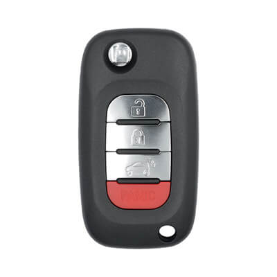 Smart ForTwo ForFour 2015-2018 Flip Remote 4Buttons 433MHz CWTWB1G767 VA2 - ABK-640 - ABKEYS.COM