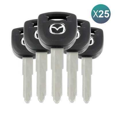 Llave Sin Chip Mazda MAZ13 25 Uds Lote ABK-667-OFF25 |ABKEYS