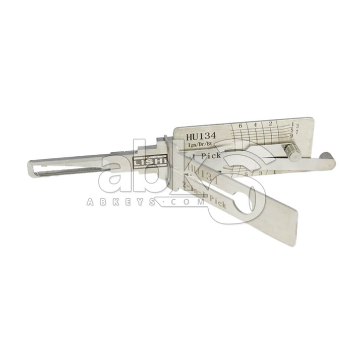 Genuine Lishi Hyundai & Kia Kit of 6 Pick / Decoder Tools - ABK - 666 - GLISHI - HYN - PK ABKEYS.COM