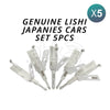 Genuine Lishi Japanies Cars Kit of 5 Pick / Decoder Tools - ABK - 666 - GLISHI - JAPAN - PK