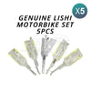 Genuine Lishi Motorbikes Kit of 5 Pick / Decoder Tools - ABK - 666 - GLISHI - MOTORBIKE - PK
