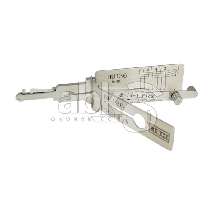 Genuine Lishi Peugeot & Renault Kit of 6 Pick / Decoder Tools - ABK - 666 - GLISHI - PSA - PK