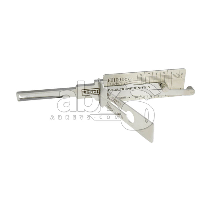Genuine Lishi American Cars Kit of 6 Pick / Decoder Tools - ABK - 666 - GLISHI - USA - PK ABKEYS.COM