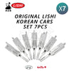 Original Lishi Hyundai & Kia Kit of 7 Pick / Decoder Tools With Free Shipping