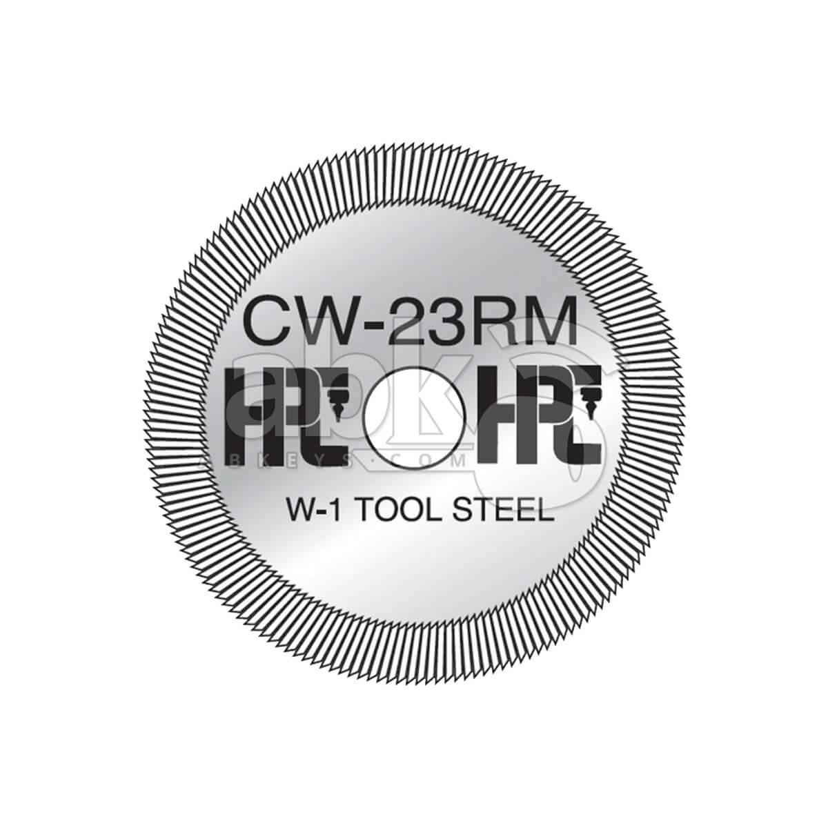 HPC CW 23RM Cutter Single Angle 45Deg For 9120 CW 23RM   ABK 68   ABKEYS