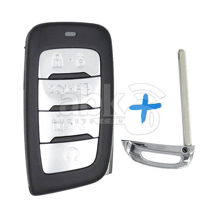 Genuine Changan CS85 Coupe 2019+ Smart Key 4Buttons 3608030-M50-AA 433MHz - ABK-691-KB - ABKEYS.COM
