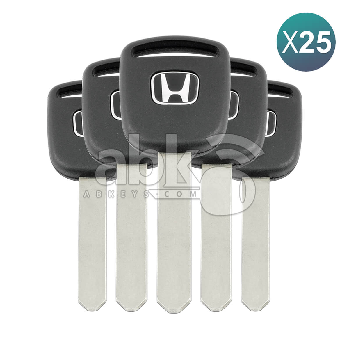 Honda 2002+ Chip Less Key HON66 25Pcs Bundle - ABK-74-OFF25 - ABKEYS.COM
