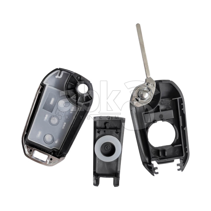 Citroen 2014-2023 Flip Remote Cover 3Buttons With Fog Lights VA2 - ABK-753 - ABKEYS.COM
