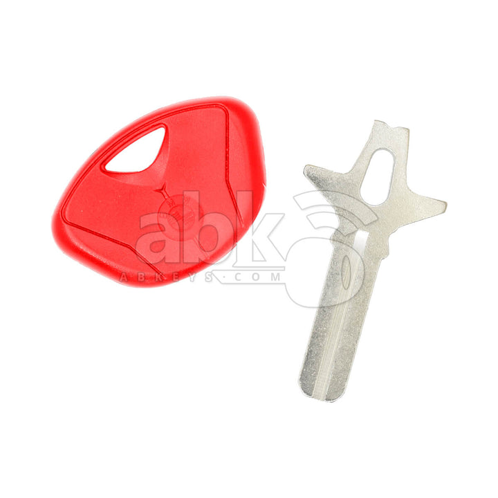 Bmw Motorcycle Chip Less Key BW9MH Red - ABK-781 - ABKEYS.COM