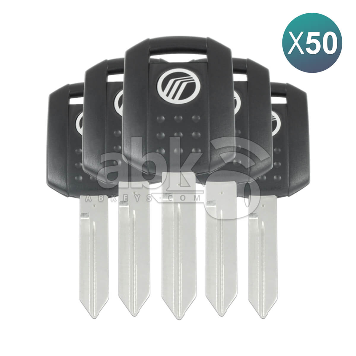 Mercury Chip Less Key FO38 50Pcs Bundle - ABK - 789 - OFF50 - ABKEYS.COM