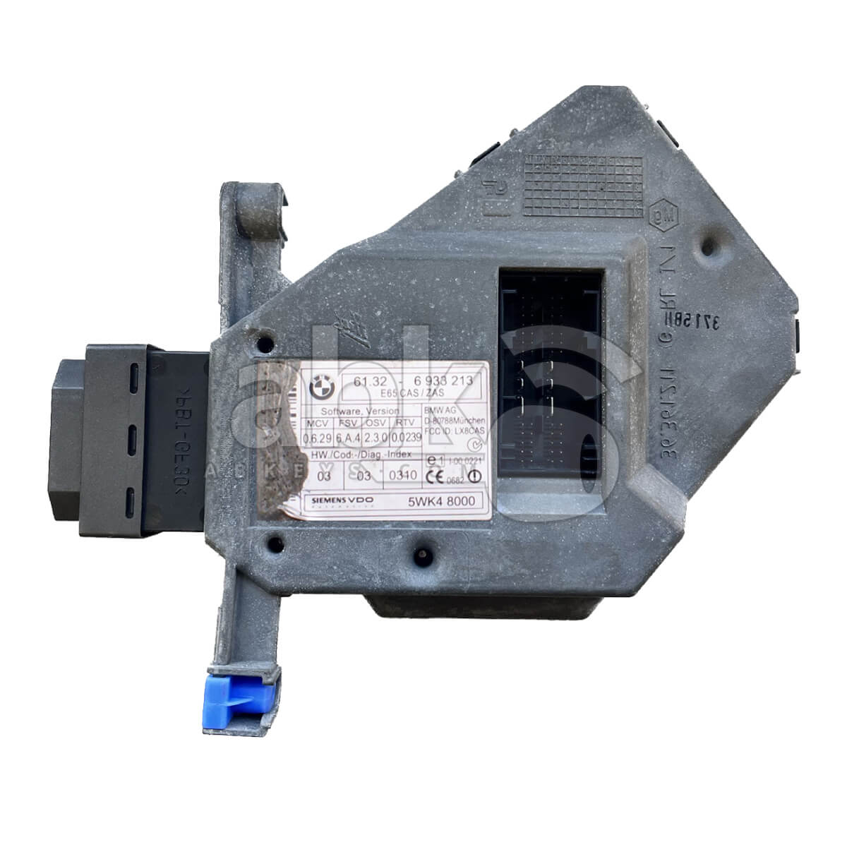 Genuine BMW 7Series CAS1 Unit 5WK4 8000 6 933 213   ABK 80 BMW 7SERIES CAS1   ABKEYS