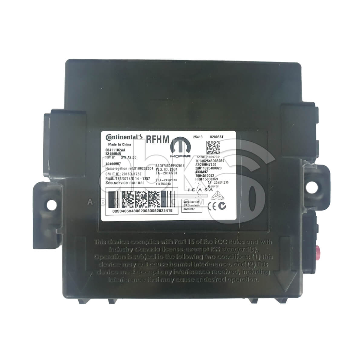 Genuine Jeep Compass 2017+ RFHM Receiver Unit 68411102AA 53466848   ABK 80 JEP RFHM 53466848  