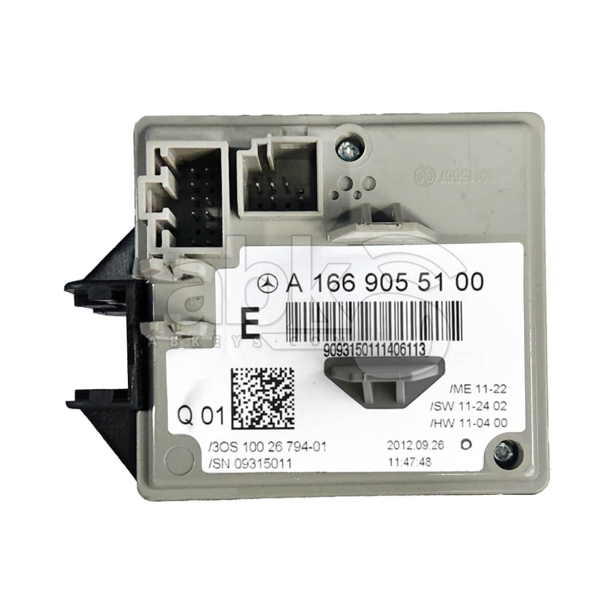 Genuine Mercedes ML   Class GL   Class W166 EZS Ignition Switch Module 166 905 51 00 1669055100