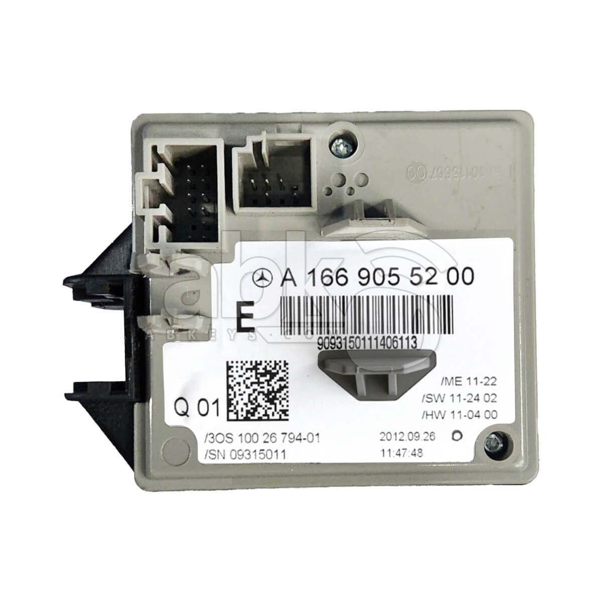 Genuine Mercedes ML   Class GL   Class W166 EZS Ignition Switch Module 166 905 52 00 1669055200