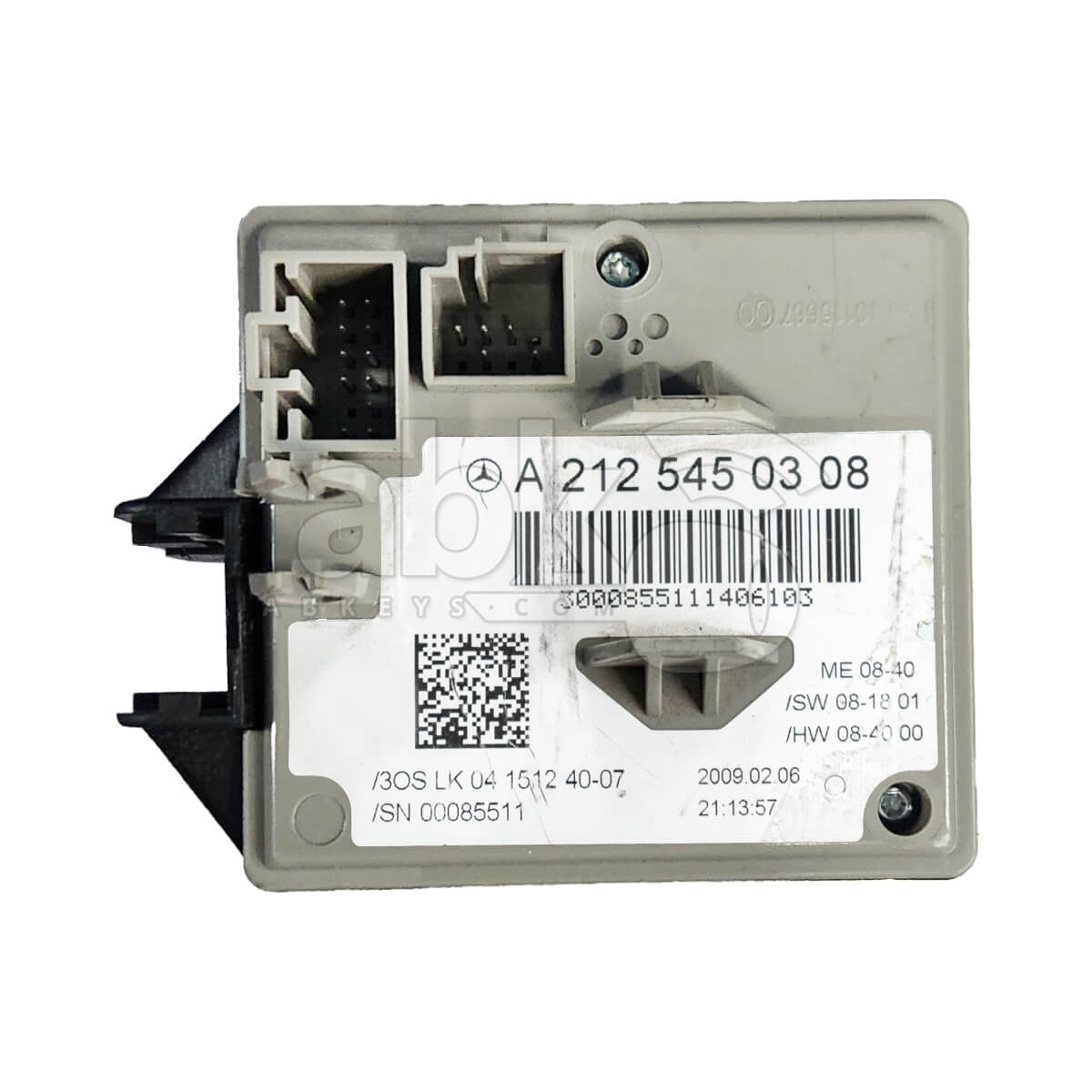 Genuine Mercedes E-Class W212 EZS Ignition Switch Module 212 545 03 08 2125450308 - ABKEYS.COM