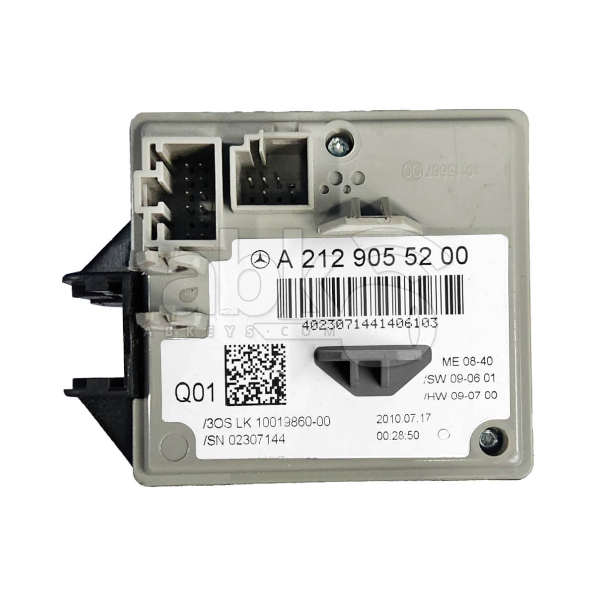 Genuine Mercedes E Class W212 EZS Ignition Switch Module 212 905 52 00 2129055200   ABKEYS