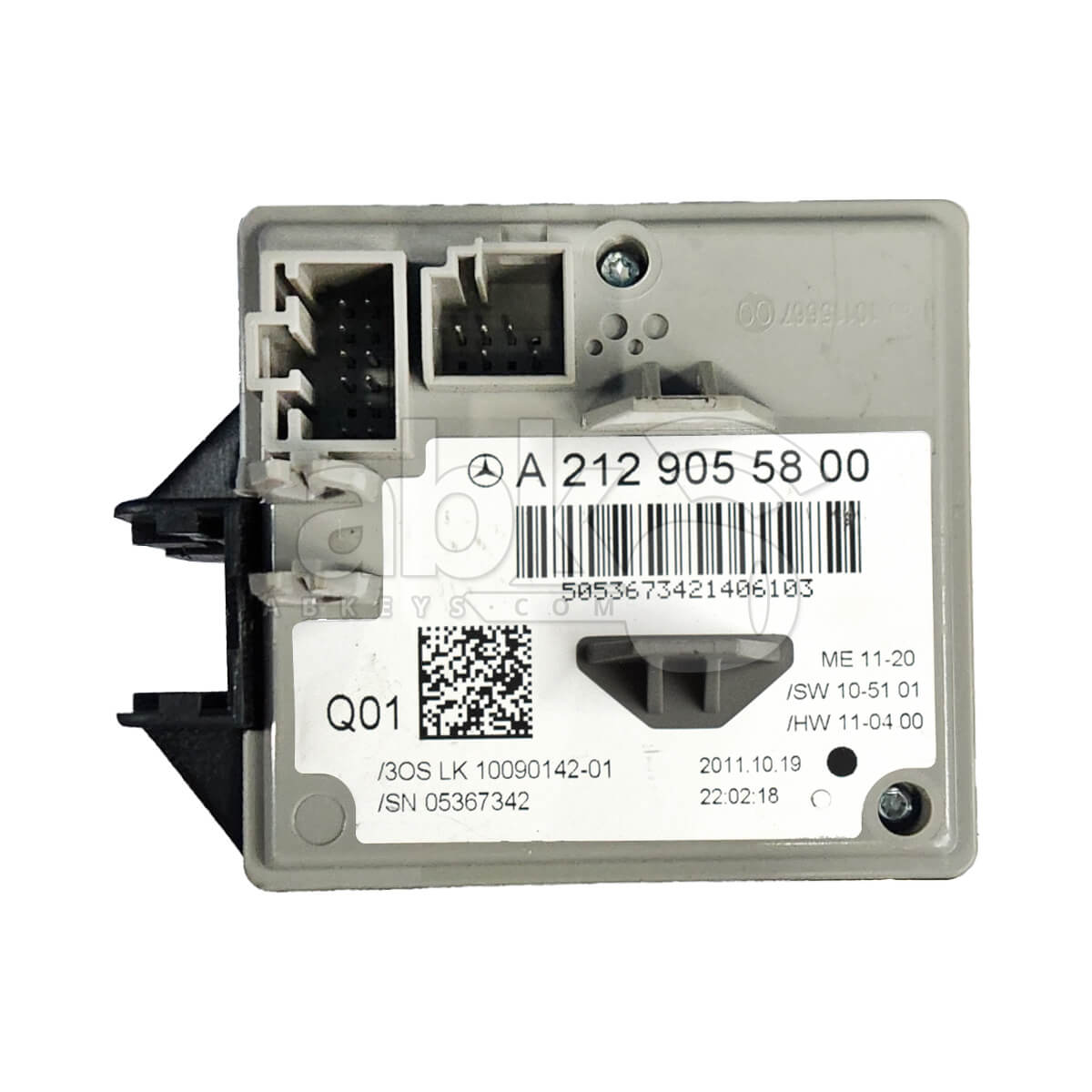 Genuine Mercedes E Class W212 EZS Ignition Switch Module 212 905 58 00 2129055800   ABKEYS