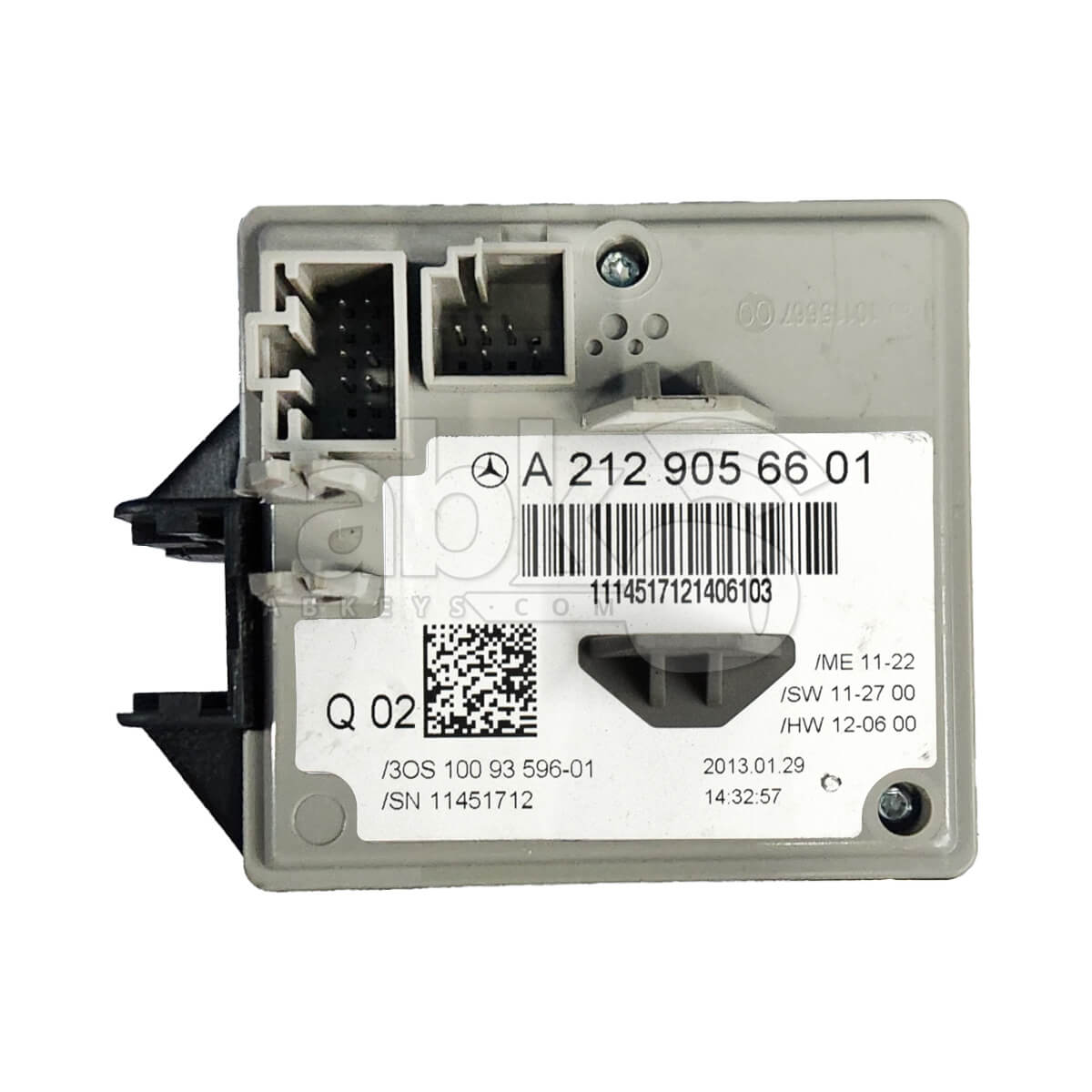 Genuine Mercedes E Class W212 EZS Ignition Switch Module 212 905 66 01 2129056601   ABKEYS