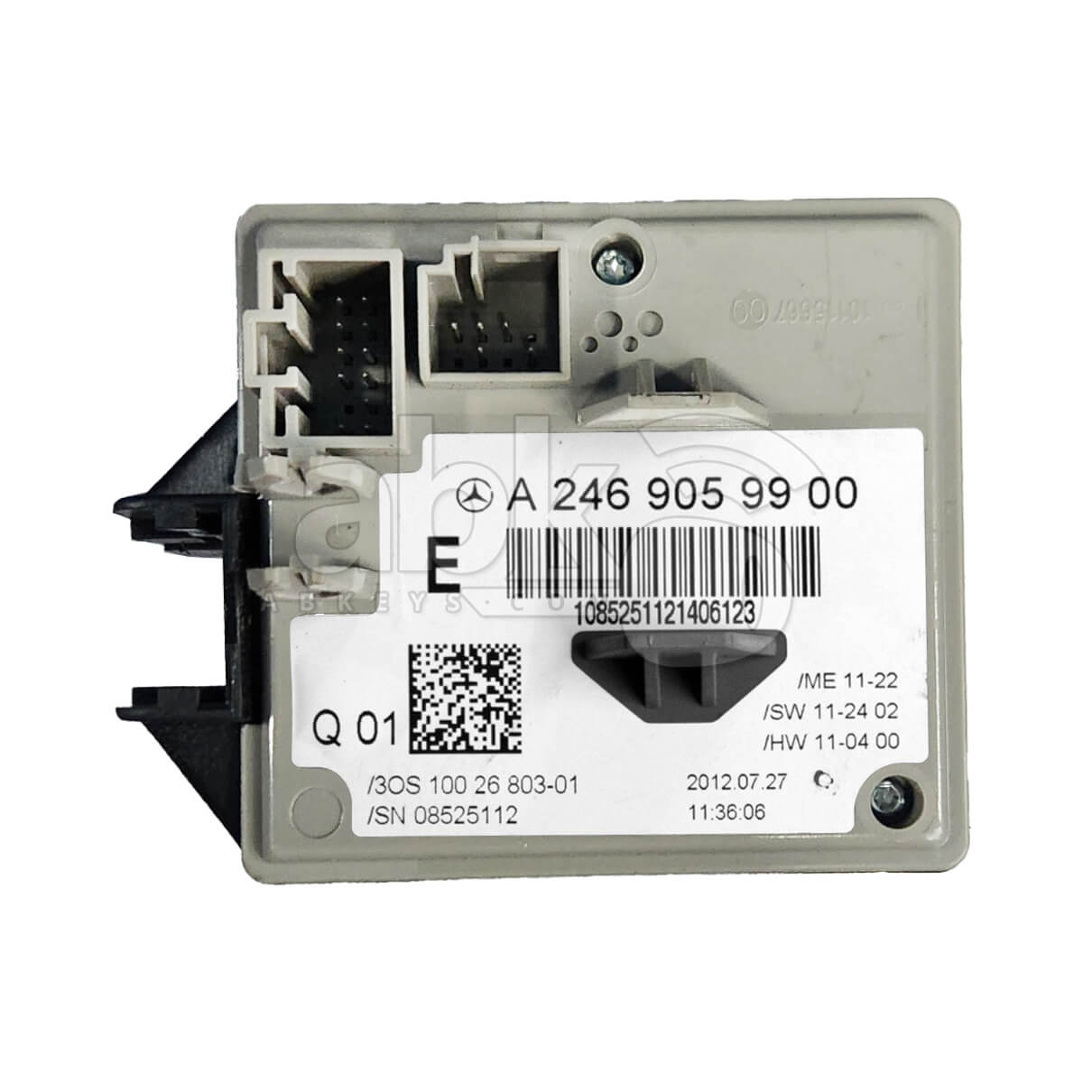 Genuine Mercedes B Class W246 EZS Ignition Switch Module 246 905 99 00 2469059900   ABKEYS