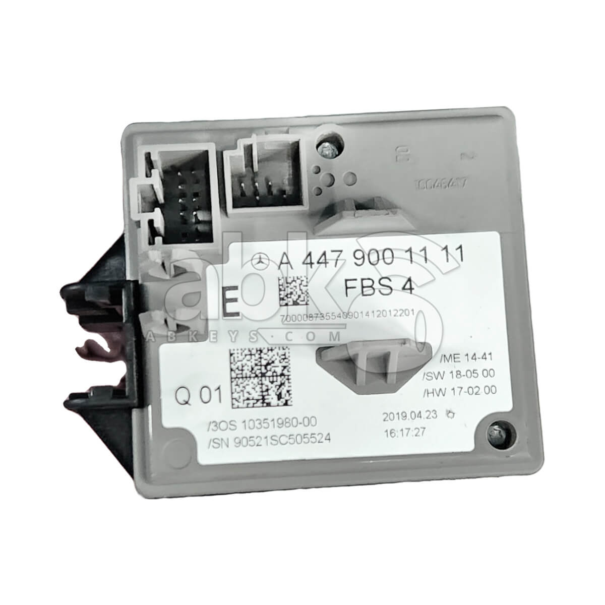 Genuine Mercedes Vito W447 EZS FBS4 Ignition Switch Module 447 900 11 11 4479001111  