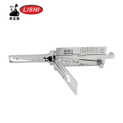 Original Lishi Chery Qirui 3-in-1 Pick & Decoder for Qirui E3 Lishi Tool - ABK-852 - ABKEYS.COM