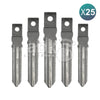 Renu 2012+ Key Head Remote Key Blade HU179 25Pcs Bundle - ABK-861-OFF25 - ABKEYS.COM