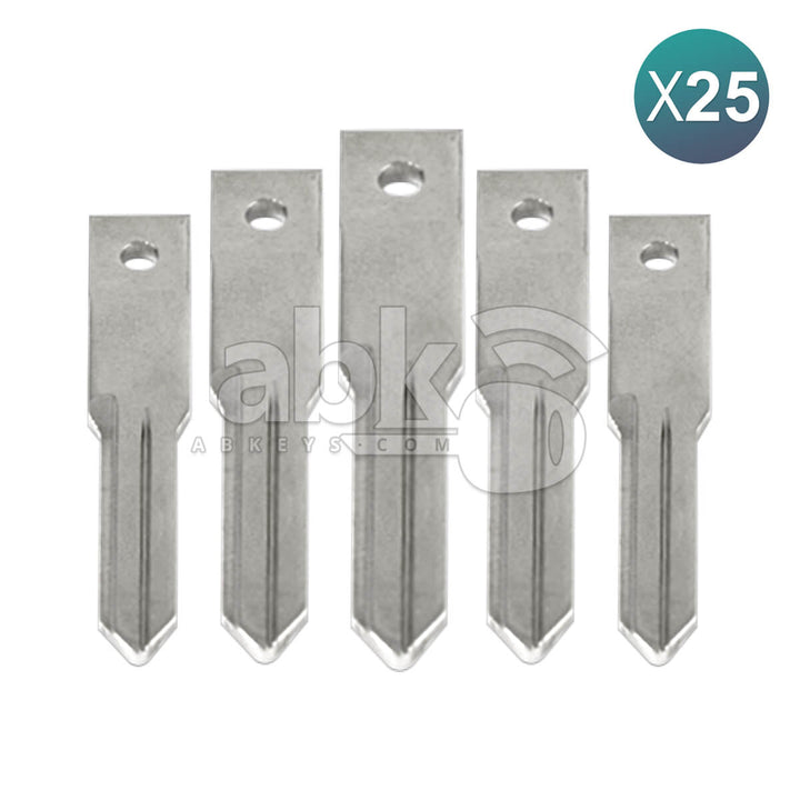Renu 2013 + Key Head Remote Key Blade HU136 25Pcs Bundle - ABK-862-OFF25 - ABKEYS.COM
