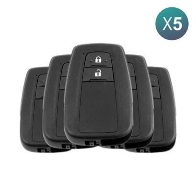 Toyota C-HR Смарт-Ключ 2017-2020 2Кнопки 89904-F4010 434MHz BR2EX P1 A9 5 шт Лот