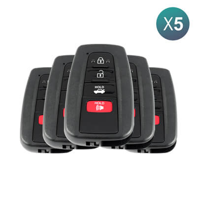 Toyota Camry Смарт-Ключ 2018-2023 4Кнопки 89904-33550 315MHz HYQ14FBC P1 A9 5 шт Лот