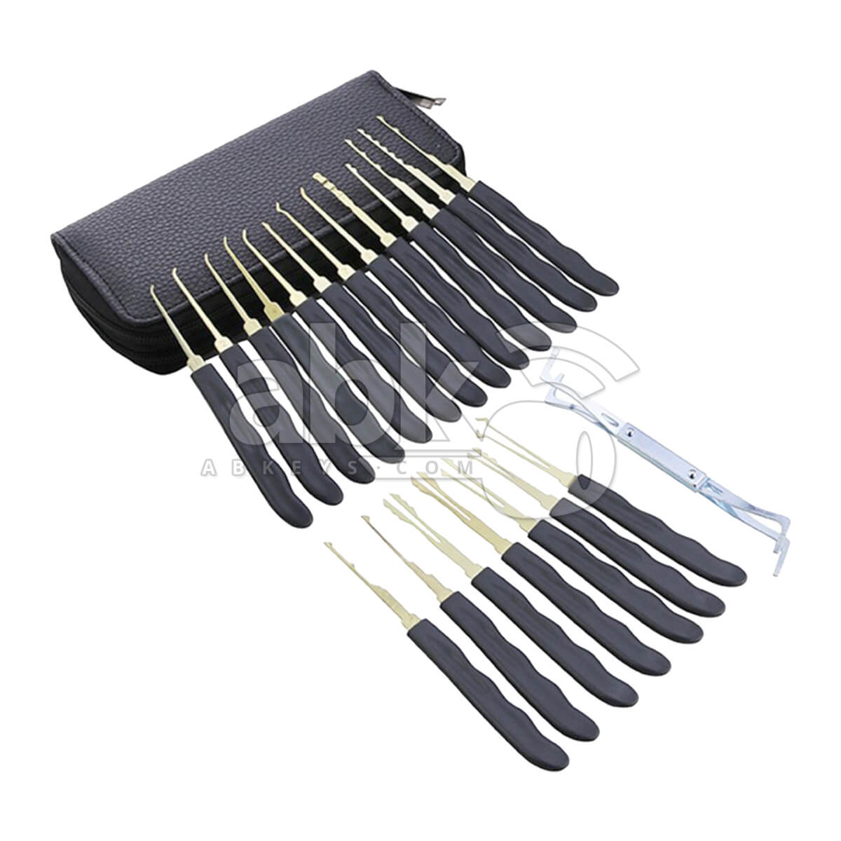 Goso Lock Picking Tools Set   Locksmith Pick Kit 21Pcs With Case   ABK 940   ABKEYS