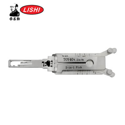Original Lishi TOY40 V2 2-in-1 Pick & Decoder for Lexus Lishi Tool