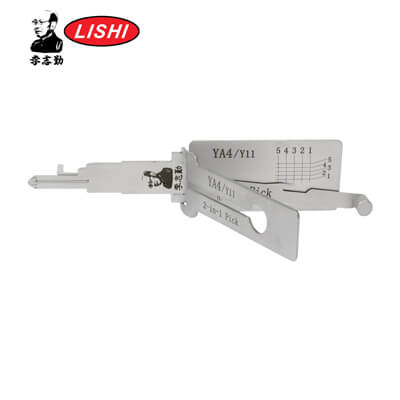 Original Lishi YA4/Y11-AG 2-in-1 Pick & Decoder for Yale Residential Lishi Tool Anti Glare
