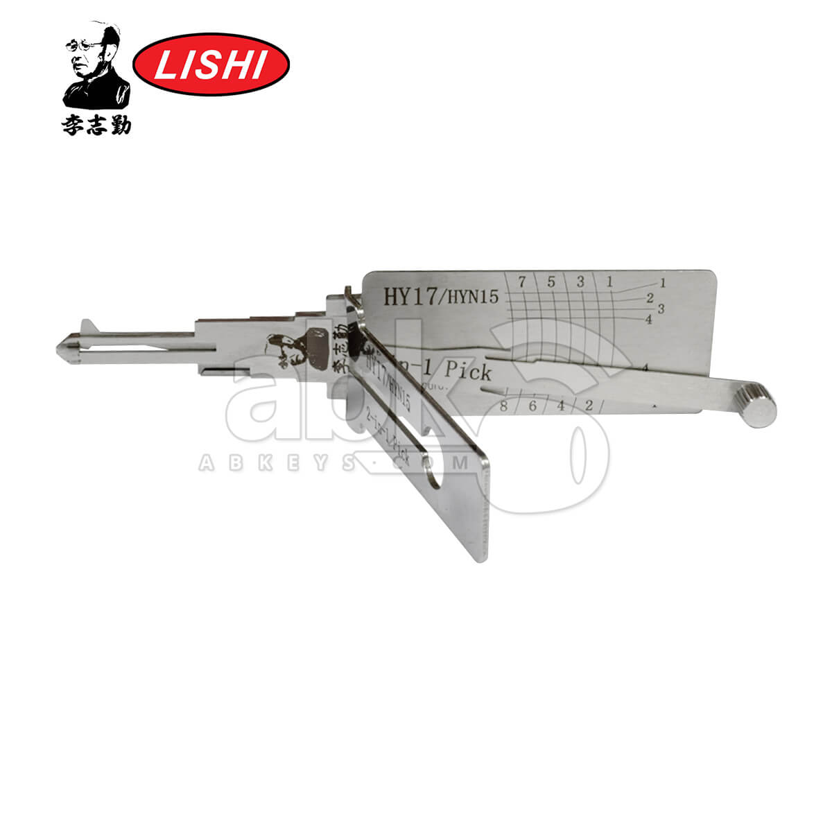 Original Lishi HYN15 2-in-1 Pick & Decoder for Hyundai Lishi Tool - ABK-953 - ABKEYS.COM
